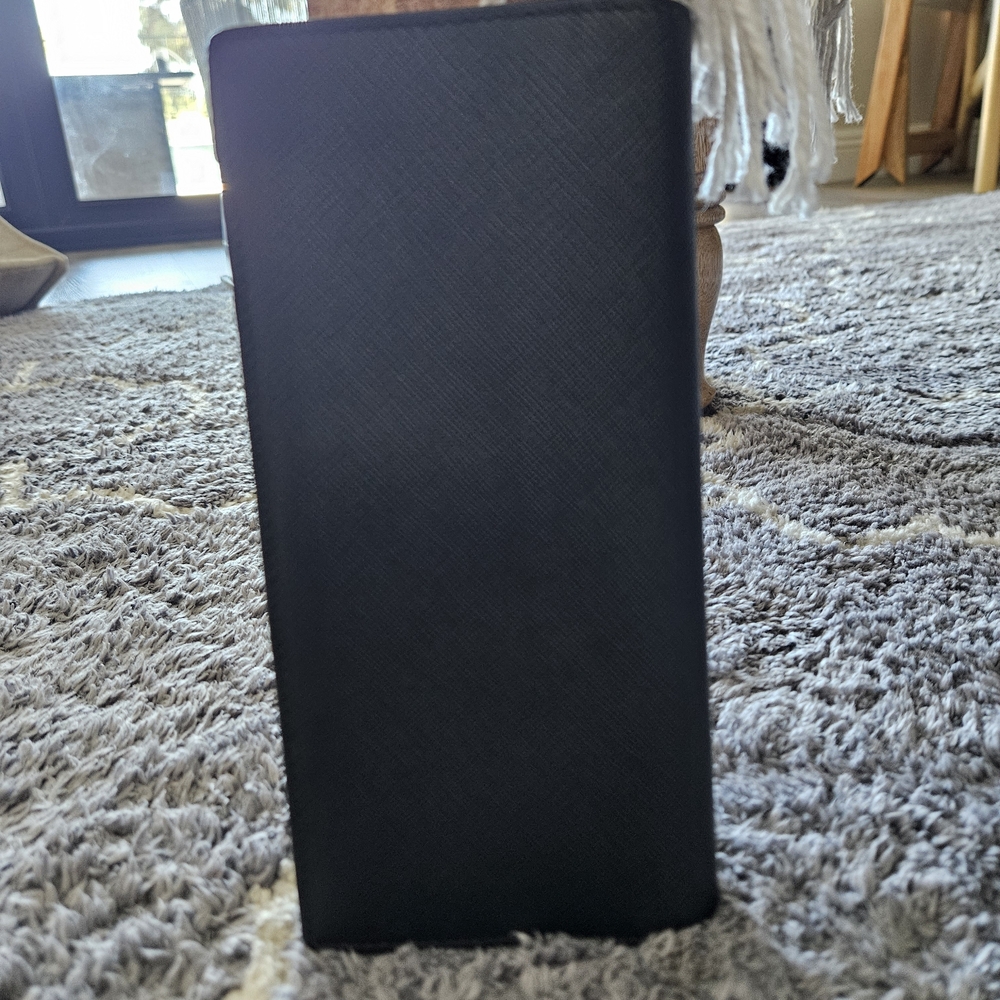 Prada Black Saffiano Leather Long Wallet - Picture 2 of 10